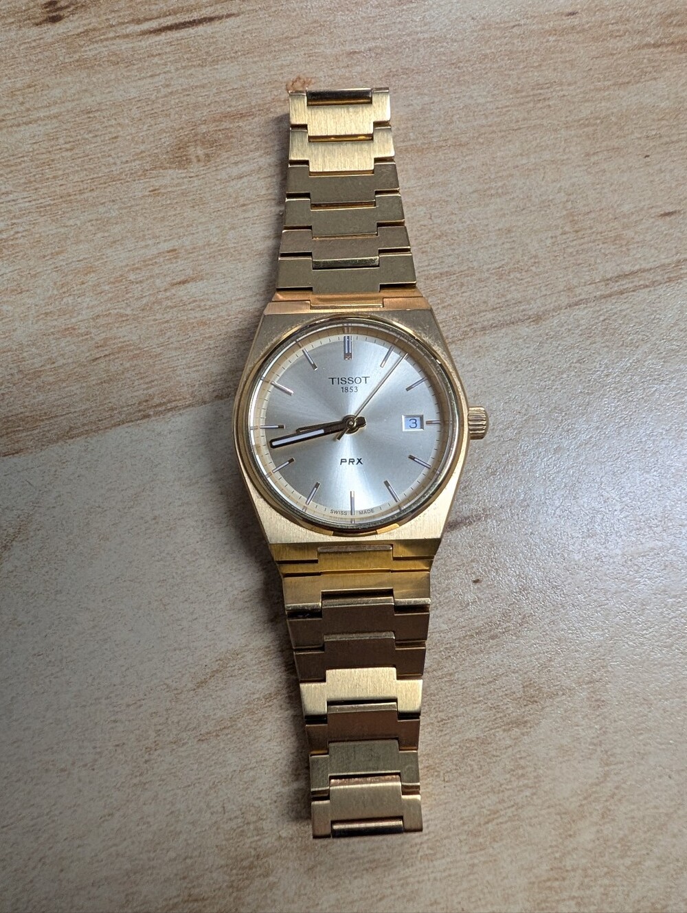 Tissot 35mm Gold Quartz PRX